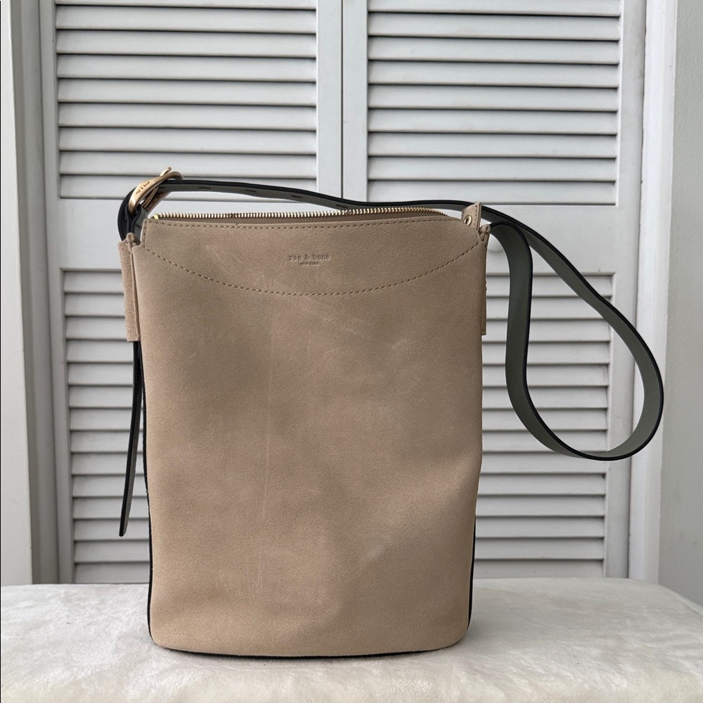 rag & bone Belize Suede Bucket Bag